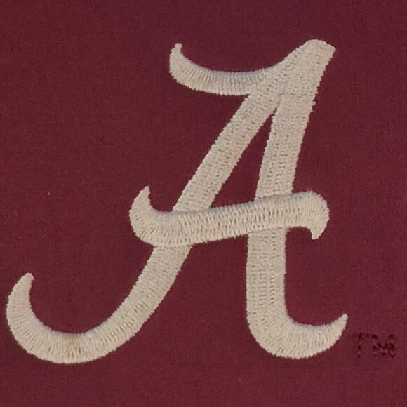 Vintage Alabama wallet/card holder. Snap closure. Crimson. - Picture 10 of 10